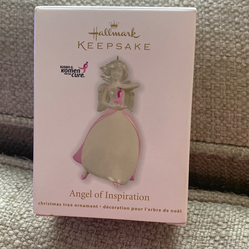 NEW 2011 Hallmark keepsake ornament. Angel of Inspiration.